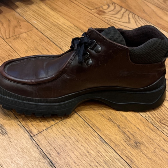 Prada Tyrolean Brixxen Brown Leather Lug Sole Boot main image 5